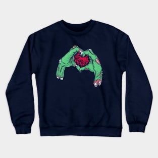 Zombie Heart Crewneck Sweatshirt